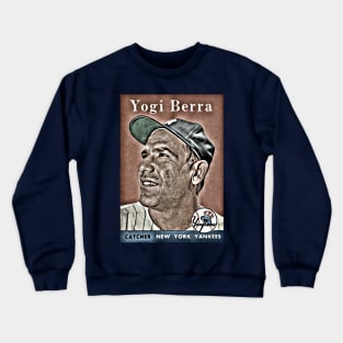 Yogi Berra: 1958 Flashback Champs Noir Edition Crewneck Sweatshirt